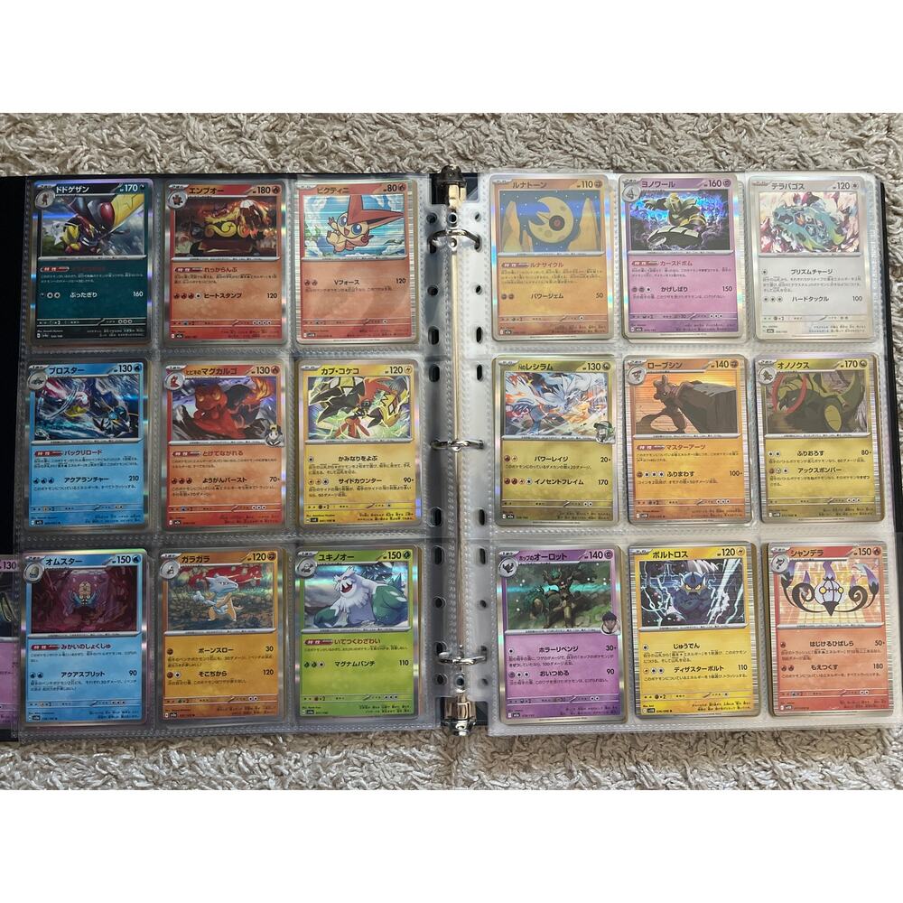 Pokemon Japanese Binder lot of Holos with sealed booster packs - Picture 4 of 16
